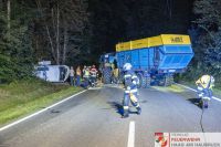 _2025-09-08 Verkehrsunfall B141 Pramwald Traktor